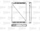 RADIATOR 52 MM DIKTE OEM ACTROS MP1, MP2, MP3